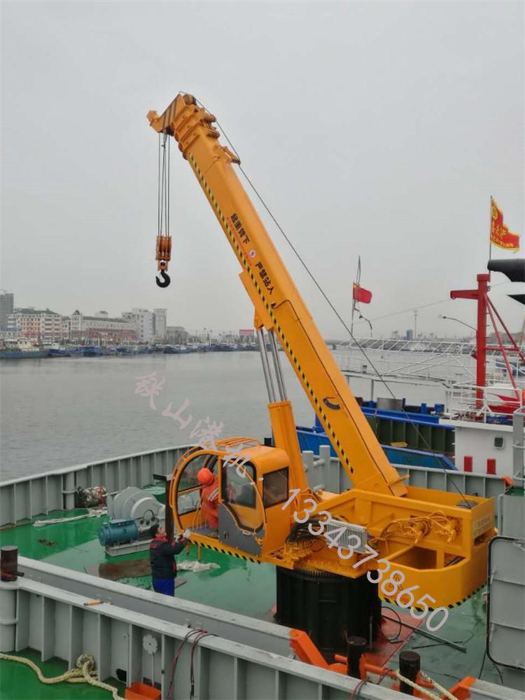 山東臨沂甲板起重機廠家起重機耐沖擊，制動性能好